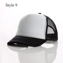 (style 9) Casquette de baseball pour enfants, bébé fille, garçon, printemps été, visière, chapeaux de sport réglables