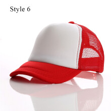 (style 6) Casquette de baseball pour enfants, bébé fille, garçon, printemps été, visière, chapeaux de sport réglables