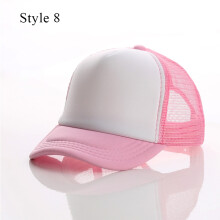 (style 8) Casquette de baseball pour enfants, bébé fille, garçon, printemps été, visière, chapeaux de sport réglables