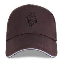(Taille homme 24) Nouvelles casquettes de baseball amusantes pour hommes avec impression de cheval pour hip-hop