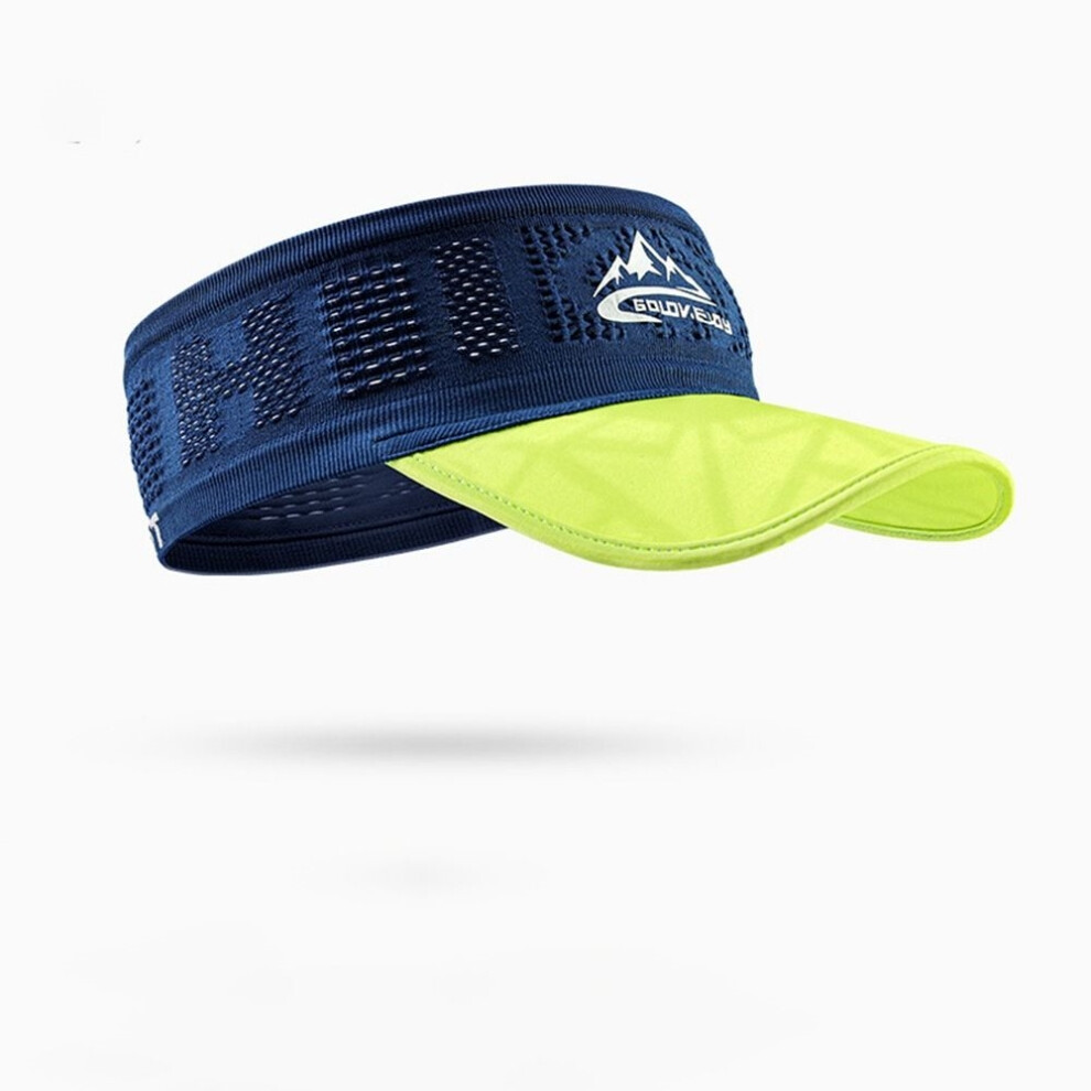 (blue-E-cap) Équipement de sport Visière Haut Vierge Bandeau Casquettes de baseball d'été Casquettes de sport
