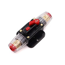 (30A) 12v-48v Auto-audio-stroomonderbreker 20a 30a 40a 50a 60a 80a 100a 125a 150a Geschikte zelfherstellende