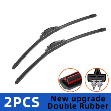 (2 stuks) Wisserbladen voor Chery Tiggo 7 Pro Max 2022-2024 voor dubbele rubberen strip wisserbladen