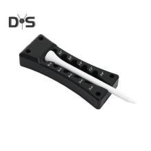 Golf-Tee-Höhenversteller mit Golf-Divot-Reparaturwerkzeug und Tee-Halter, 3-in-1-Golf-Tee-Heber, Messwerkzeug