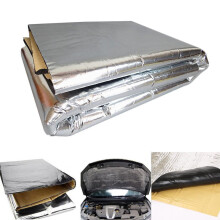 Nr.num Motorkap Motor Verdikking Aluminiumfolie Geluidsisolatie Mat Pad Auto Motorkap Ventilatie