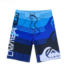 (blauw, 30) Snel drogende strandshorts voor heren - Zomer 2024 Casual Loose Fit, grote maten sportbroek