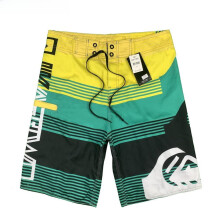 (geel, 34) Snel drogende strandshorts voor heren - Zomer 2024 Casual Loose Fit, grote maten sportbroek