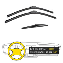 (Links) 3 stuks voor Toyota Rav4 Xa50 2019-2021 26" 16" 12" voorruitwisserbladen, voorruitwisserbladen,