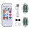 (2pcs) Wireless Led Strobe Light With Remote Control Multiple Lighting Modes Waterproof Rechargeable Battery Powered Emergency Flashing 1