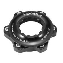 LIXADA Aluminiumlegierung Fahrrad Centerlock Adapter auf 6-Bolzen Bremsscheibe Rotor Scheibenbremse