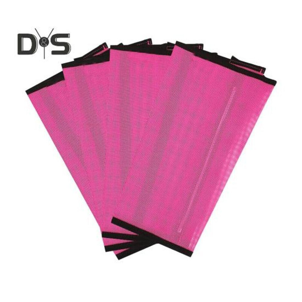 (rose red) 4 Pcs Horse Fly Boots Breathable Mesh Horse Leggings Anti-slip Wrap Leg Guard No More Horsefly Nuisance Greatly Reduce Stomping