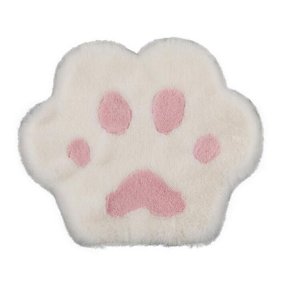 (blanc,rose) 4 Couleurs Coussin de Siège de Voiture Super Doux Pratique Siège de Voiture Bureau Boss-chair Coussin en Peluche
