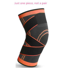(orange, M) 1 Stück 2020 Kniestütze Professioneller Schutz Sport Knieschoner Atmungsaktive Bandage Knieorthese