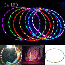 90cm Hula Hoop Sports Colorful Flashing Fitness Lose Weight Tool (outil de perte de poids)