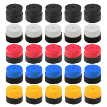(veelkleurig, 25 stuks) Tennisracketgrepen Antislip Badmintonracketgrepen Trillingsovergrip Zweetband
