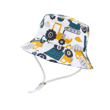 (54 cm (4-7 ans) vert excavatrice) Chapeaux bobs pour hommes printemps été chapeau de dessin animé pour hommes