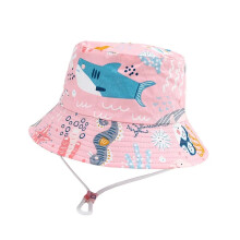 (54 cm (4-7 ans) rose dauphin) Chapeaux bobs pour hommes printemps été chapeau de dessin animé pour hommes chapeau