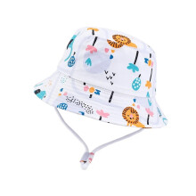 (50 cm (5-24 mois) lion blanc) Chapeau bob pour homme printemps été dessin animé chapeau pour homme chapeau de