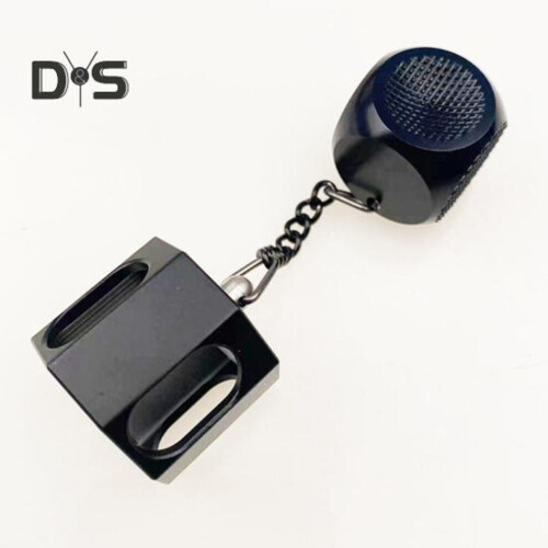 (Dunkelgrün) Pool Queue Kreidehalter Aluminium 2-in-1 Billard Pool Queue Tip Pricker Tool Snooker Kreideetui 2