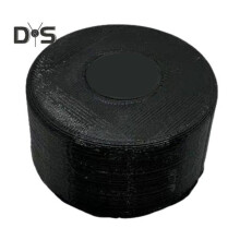 (1 Stück) 3D-gedruckter magnetischer Golfballreiniger, tragbarer Golfballreiniger aus Silikon mit Mikrofaserfutter,