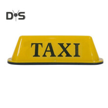 (yellow) Long Service Life Taxi Roof Top Sign Energy Saving Reliable Auto Taxi Cab Dome Glowing Light