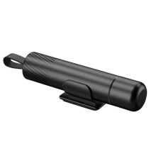 (schwarz) 2 in 1 Auto-Sicherheitshammer Fensterglasbrecher Auto-Sicherheitsgurtschneider Legierung Auto-Notfall-Fluchtwerkzeug