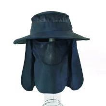 (56/57MZ1439Violet Bleu) Chapeau bob à visière amovible pour homme et femme, protection solaire
