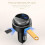(Zwart) Compacte autolader met Bluetooth en snelladen 3