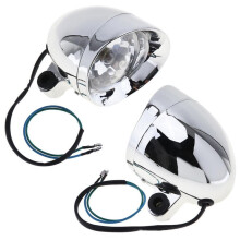 10w 2 stücke Universal Motorrad Scheinwerfer Motorrad Retro Kugel Nebel Licht Hilfs Licht