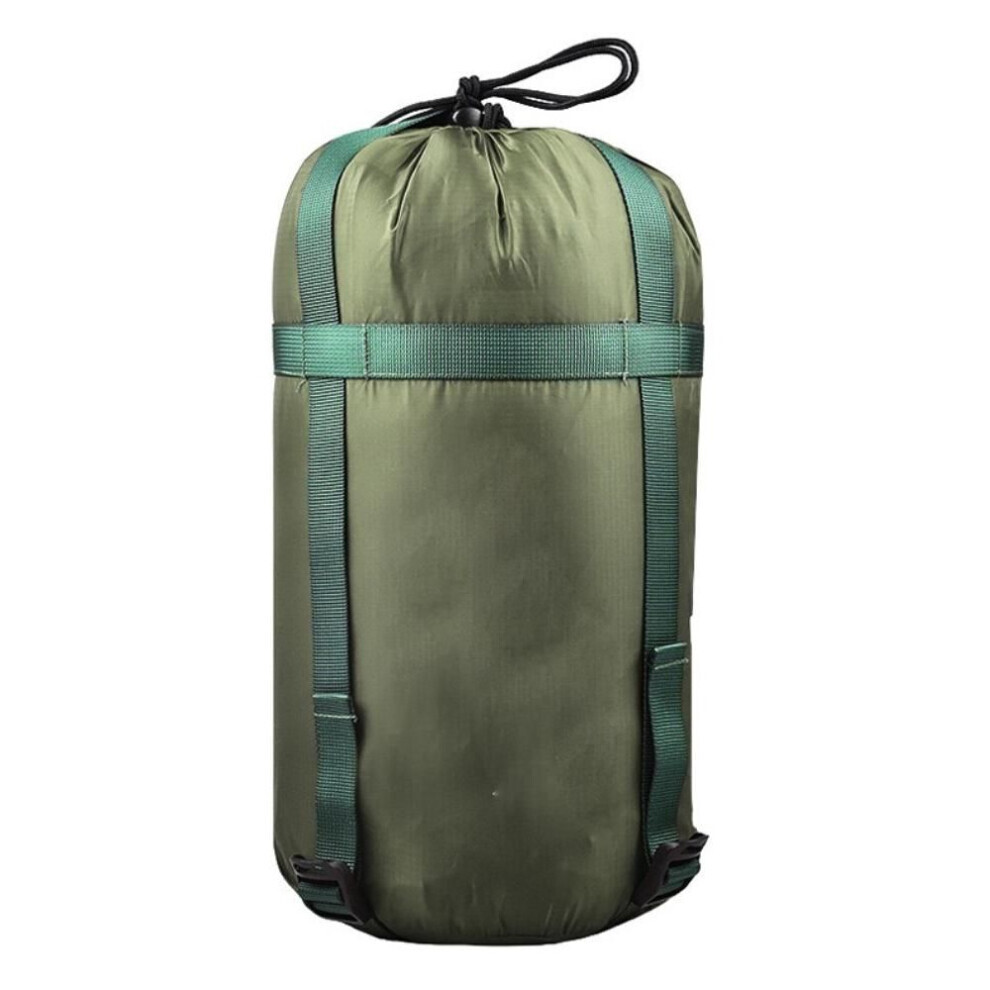 Sac de compression pour sacs de couchage (vert) Sac de compression pour sacs de couchage de survie Support pour sacs de couchage