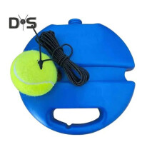 (blue) Tennis Trainer Rebounder Set Solo Tennis Trainer Practice Equipment Portable Self-practice Rebounder Kit For Beginners