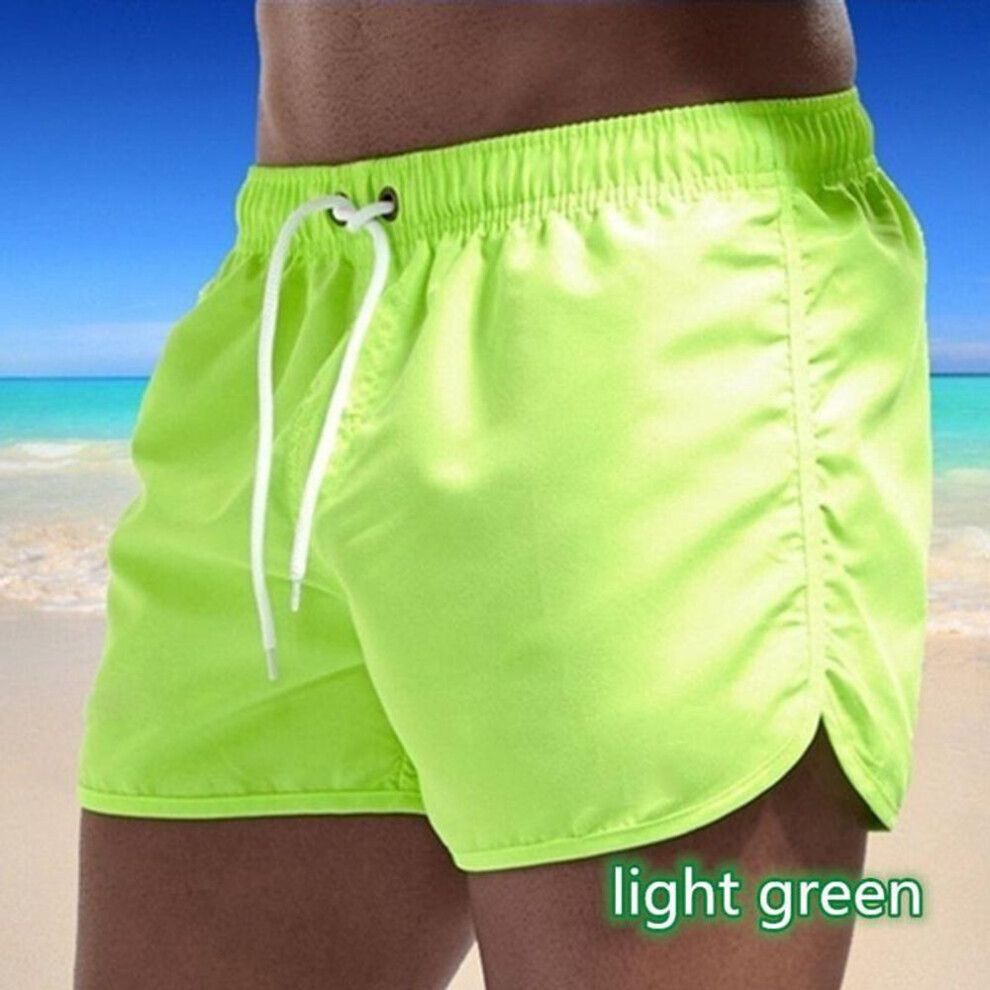 (vert, S) Short de bain à séchage rapide pour hommes Plage et sports