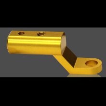 (Gold) Motorrad Spiegelhalterung Expander Rückspiegel Verlängerung Halter Für Roller Zubehör 50cc Suzuki
