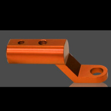 (Orange) Motorrad Spiegel Halterung Expander Rückspiegel Verlängerung Halter Für Roller Zubehör 50cc