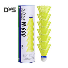 (C) 6 Pack Nylon Badminton Shuttlecocks Birdies Nylon Feather Shuttlecocks Badminton Balls For Indoor Outdoor Sports Training