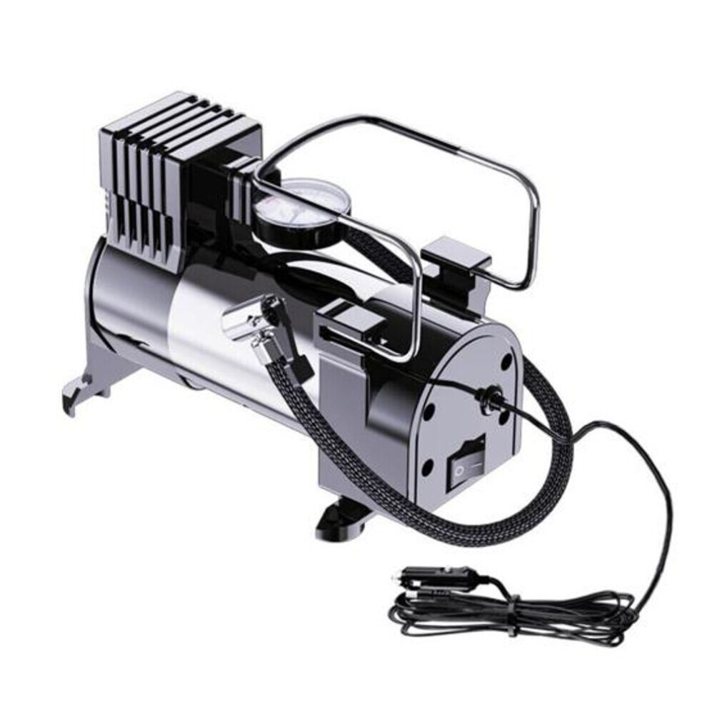 Gonfleur Electrique Portable 12v Mini Pompe à Air pour Voiture Compresseur d'Air à Gonflage Rapide Digital