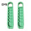 (green) 2pcs Golf Tee Height Tool With Scale Compact Design Portable Precision Golf Tee Height Setter Easy-to-use Golf Training Accessory 1