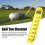 (green) 2pcs Golf Tee Height Tool With Scale Compact Design Portable Precision Golf Tee Height Setter Easy-to-use Golf Training Accessory 4