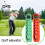 (green) 2pcs Golf Tee Height Tool With Scale Compact Design Portable Precision Golf Tee Height Setter Easy-to-use Golf Training Accessory 3