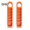 (orange) 2pcs Golf Tee Height Tool With Scale Compact Design Portable Precision Golf Tee Height Setter Easy-to-use Golf Training Accessory 1