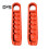 (red) 2pcs Golf Tee Height Tool With Scale Compact Design Portable Precision Golf Tee Height Setter Easy-to-use Golf Training Accessory 1