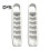 (blanc) 2pcs Golf Tee Height Tool With Scale Compact Design Portable Precision Tee Height Setter Easy-to-use Golf Training Accessory 1