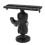 Marine Electronic Fish Finder Mount Bracket Base Plate Kit Ramb111u Replacement For Garmin Echomap 2