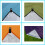 (100*140cm, Red) 1pcs Lightweight Waterproof Camping Mat 3