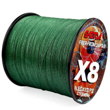 (groen, 78lb) 8 strengen 100m vislijn Supersterk gevlochten multifilament PE-touwkoord 18lb 22lb 31lb