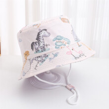 (54 cm (convient aux 3-8 ans) 18 animaux roses) Chapeaux bobs pour hommes de dessin animé Panama été chapeau pour