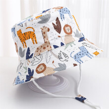 (52 cm (convient aux enfants de 2 à 5 ans) 14 animaux blancs) Chapeaux bobs pour hommes de dessin animé Panama