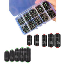 (2,5-5,0 g) Plomo para pesca, versátil, único, práctico y con escamas.