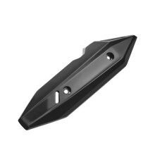 Cache tuyau d'échappement moto (noir) pour Click 150/125 Isolation thermique Protecteur de tube d'échappement moto Universel