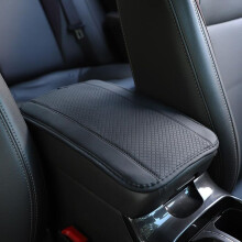 (zwart) Universele Four Seasons Auto Armsteun Box Pad voor Toyota Corolla E150 E120 Land Cruiser 200